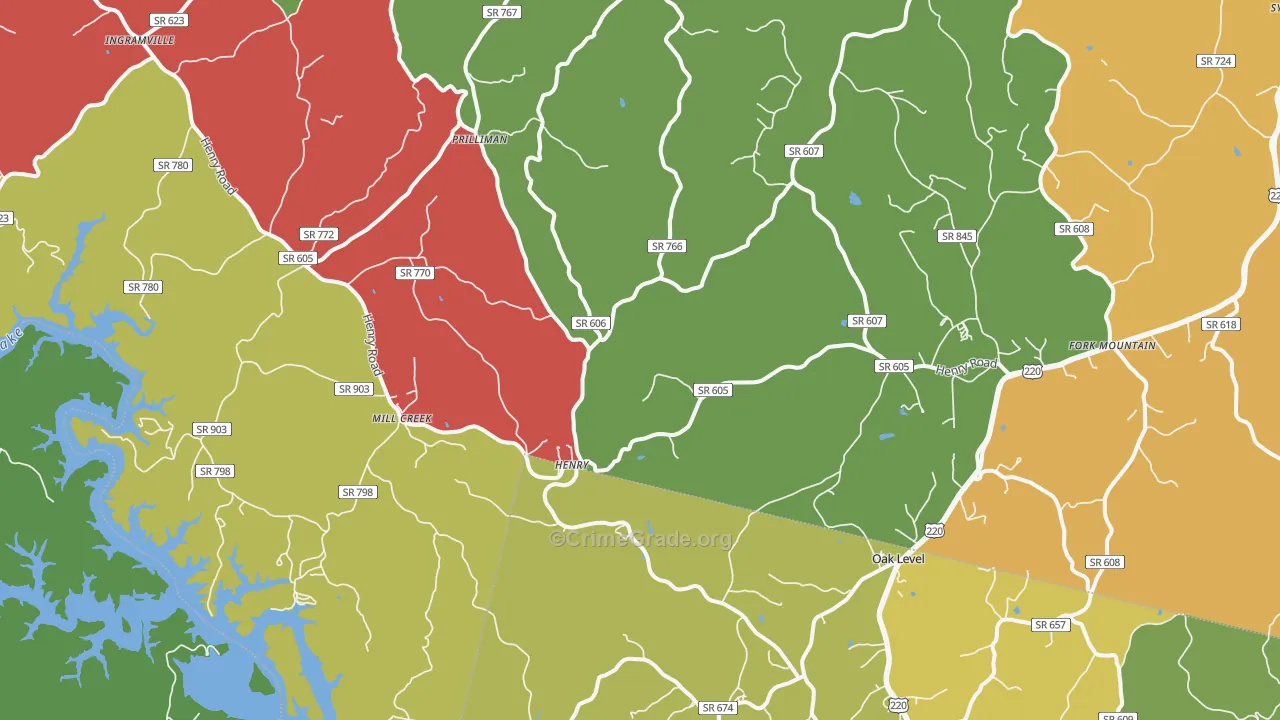 24102, VA Map of Theft Rates