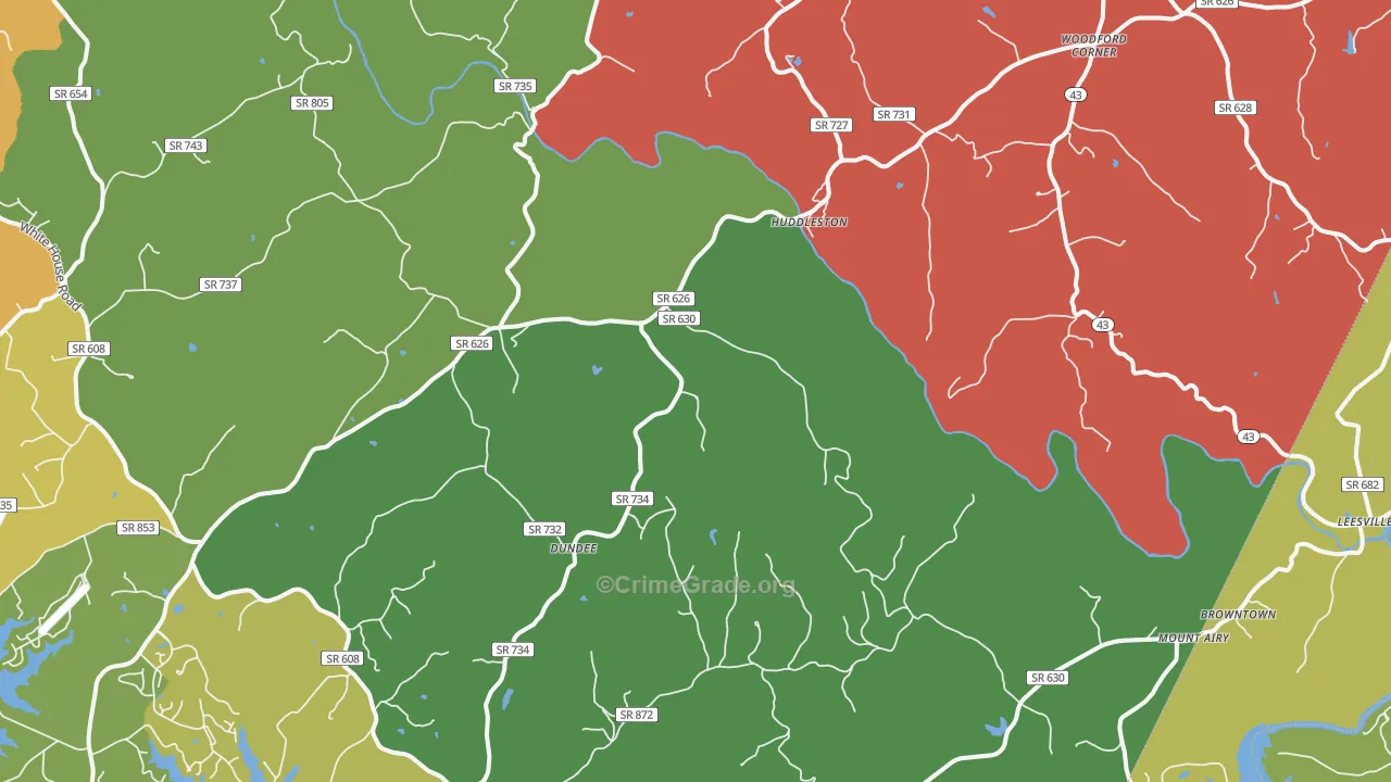24104, VA Map of Theft Rates
