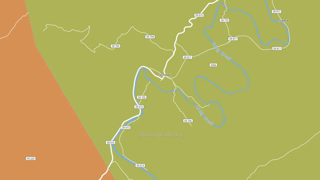 24130, VA Map of Theft Rates