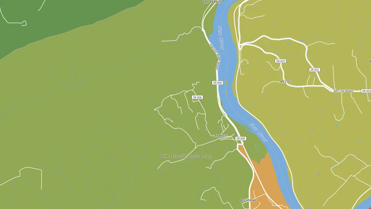 24132, VA Map of Theft Rates