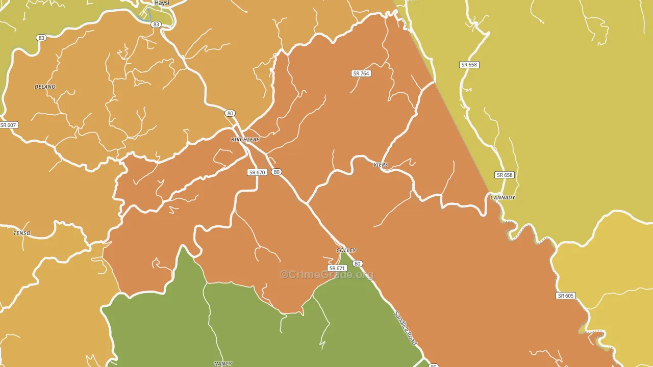 24220, VA Map of Theft Rates