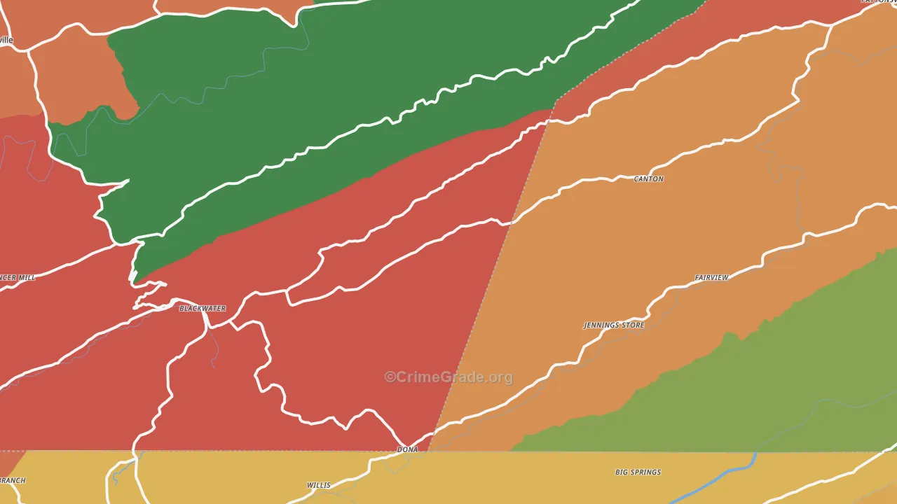 24221, VA Map of Theft Rates