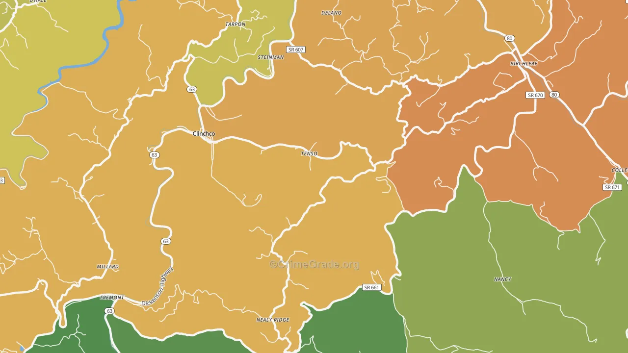 24226, VA Map of Theft Rates