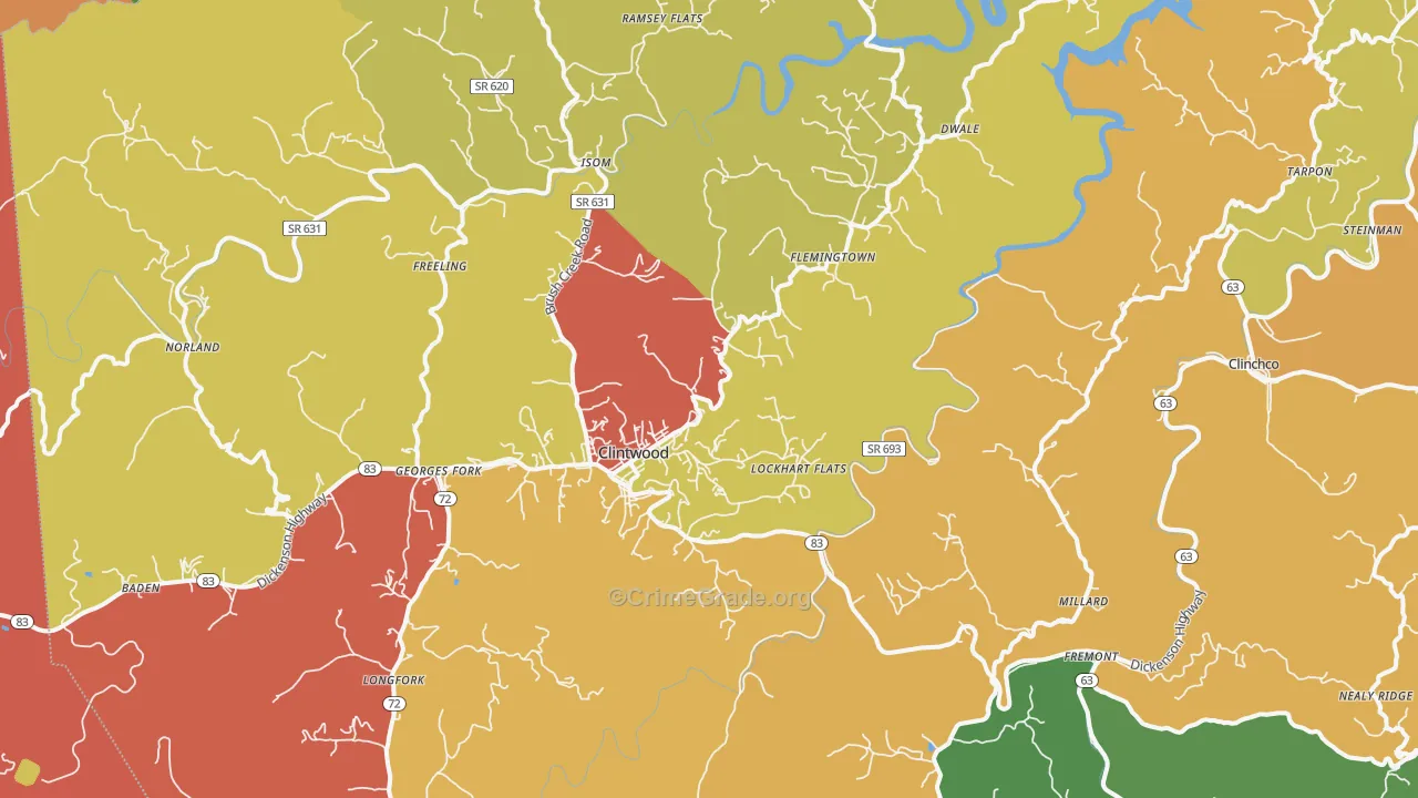 24228, VA Map of Theft Rates