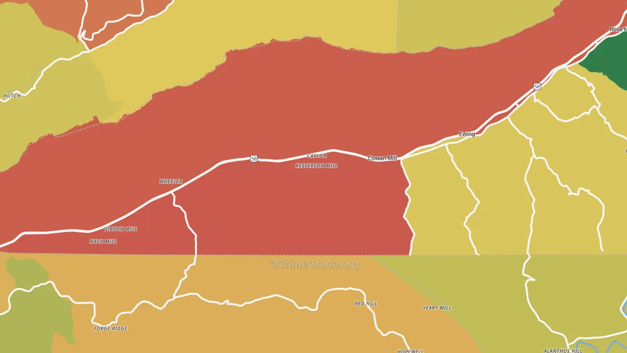24248, VA Map of Theft Rates