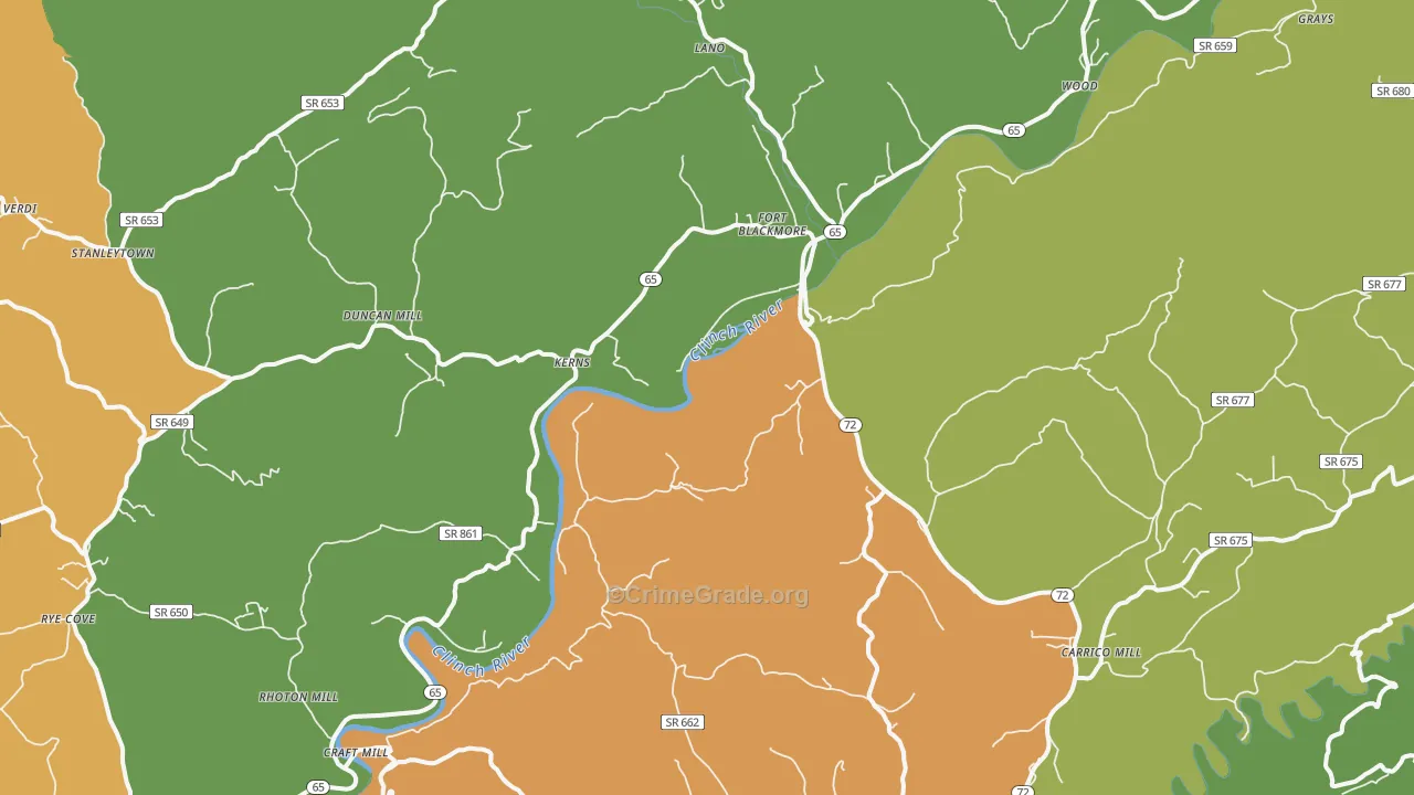 24250, VA Map of Theft Rates