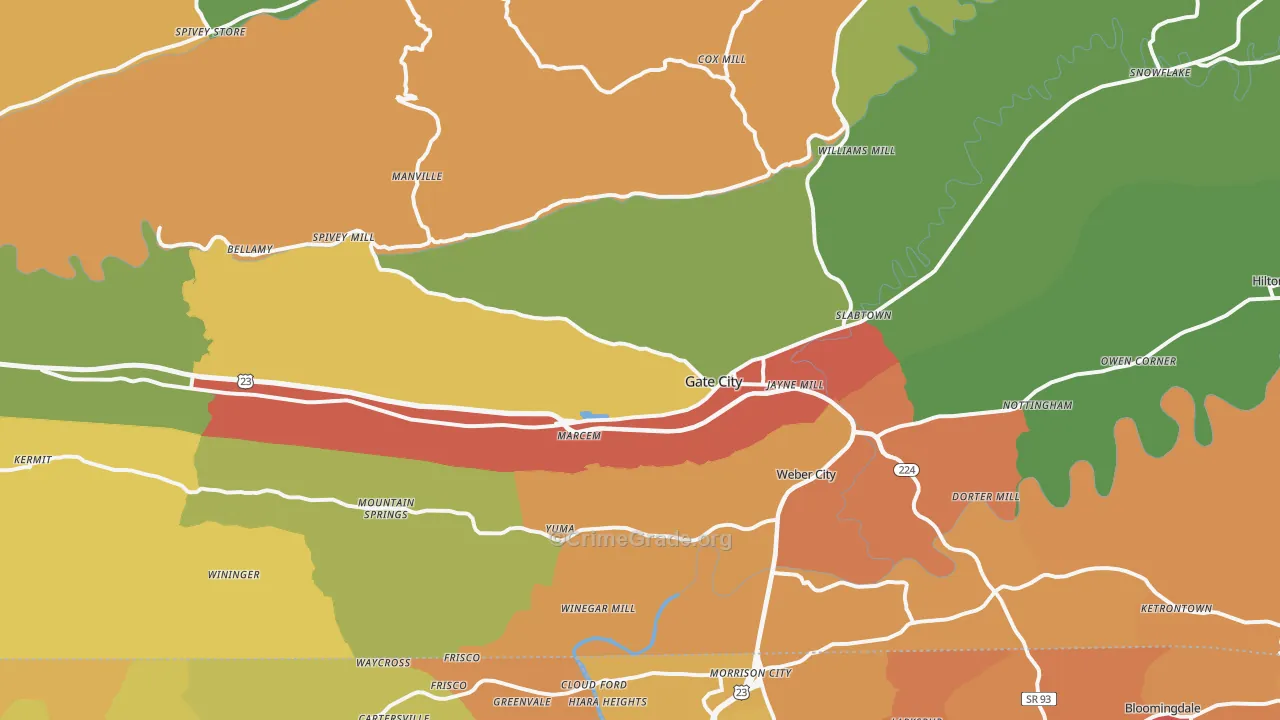 24251, VA Map of Theft Rates