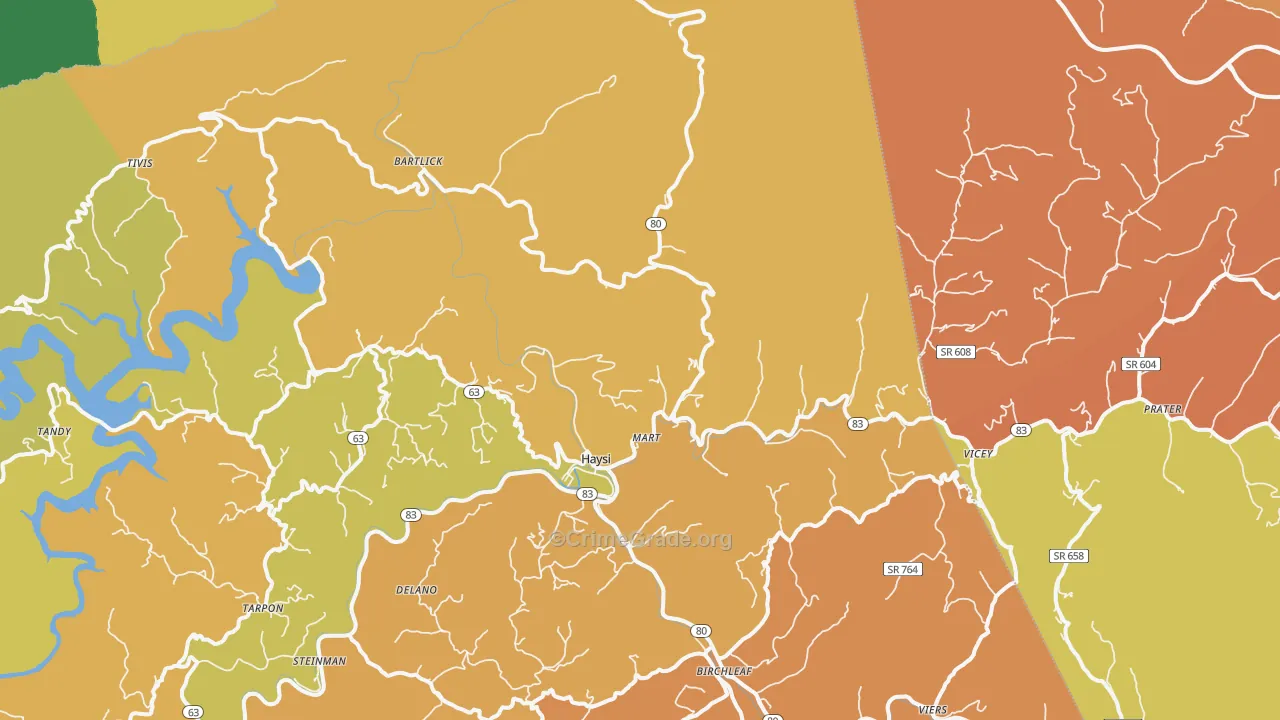24256, VA Map of Theft Rates