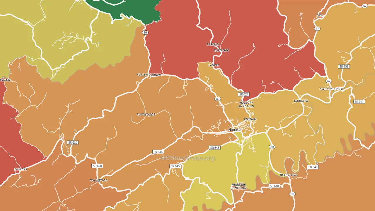 24260, VA Map of Theft Rates