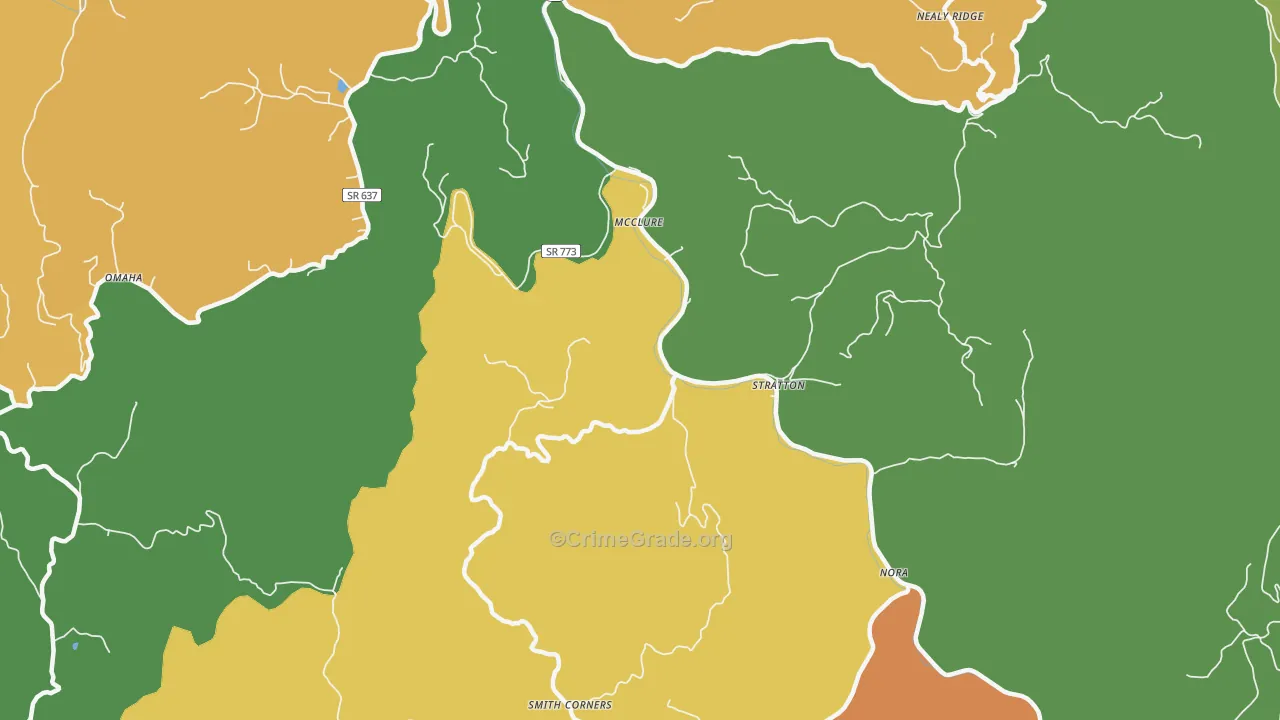 24269, VA Map of Theft Rates