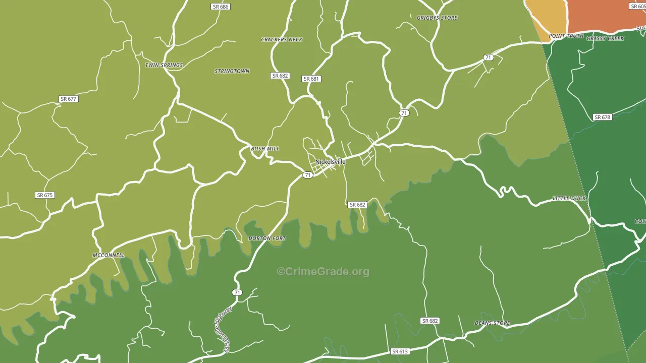 24271, VA Map of Theft Rates