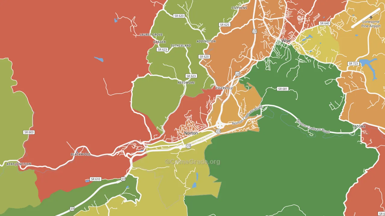 24273, VA Map of Theft Rates