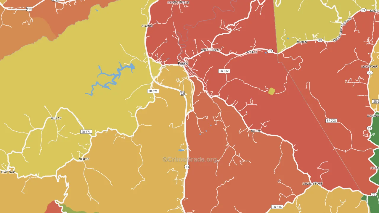 24279, VA Map of Theft Rates