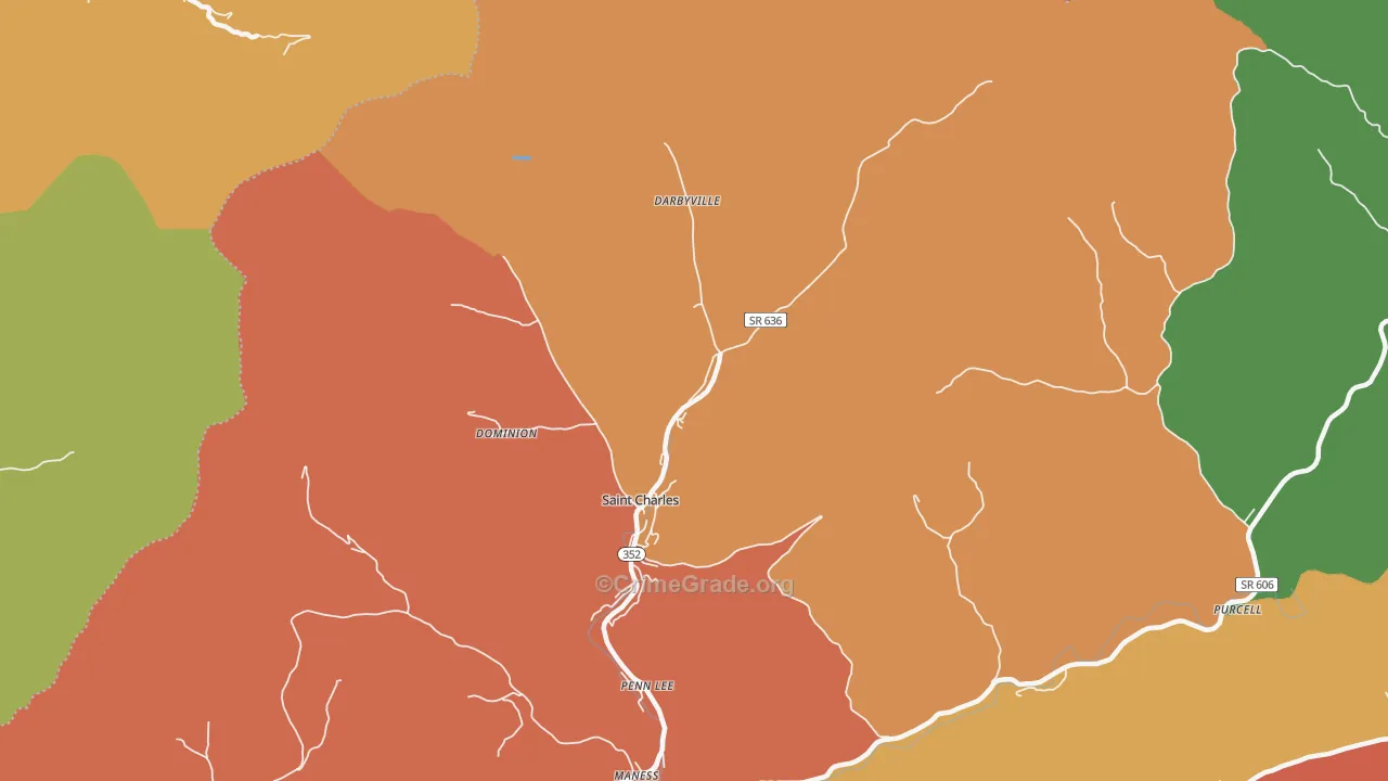 24282, VA Map of Theft Rates