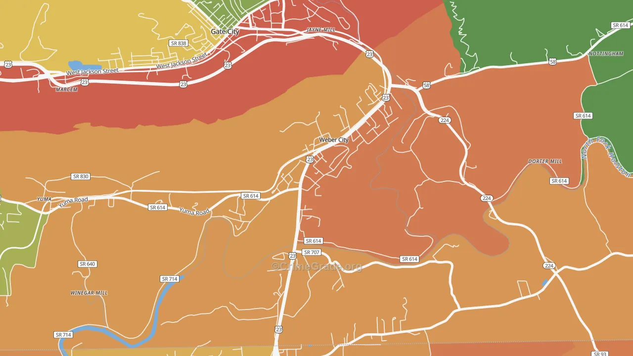 24290, VA Map of Theft Rates