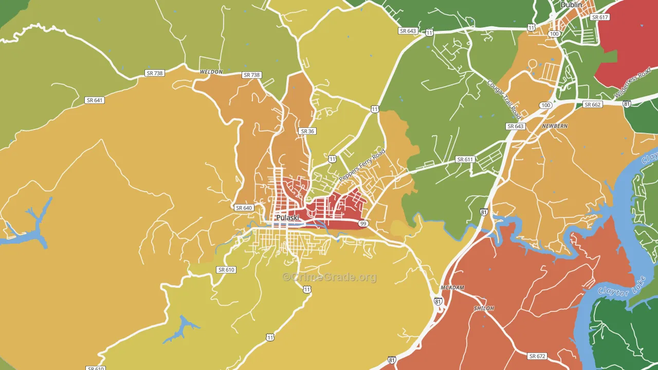 24301, VA Map of Theft Rates