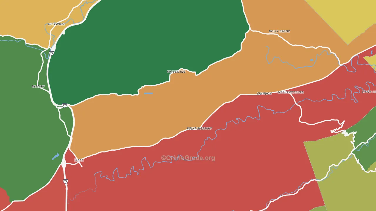 24315, VA Map of Theft Rates