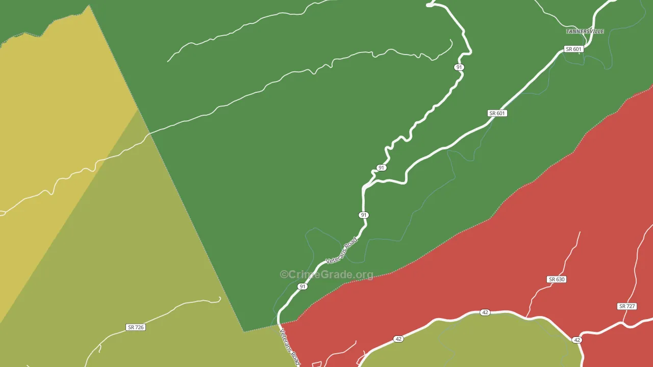 24316, VA Map of Theft Rates