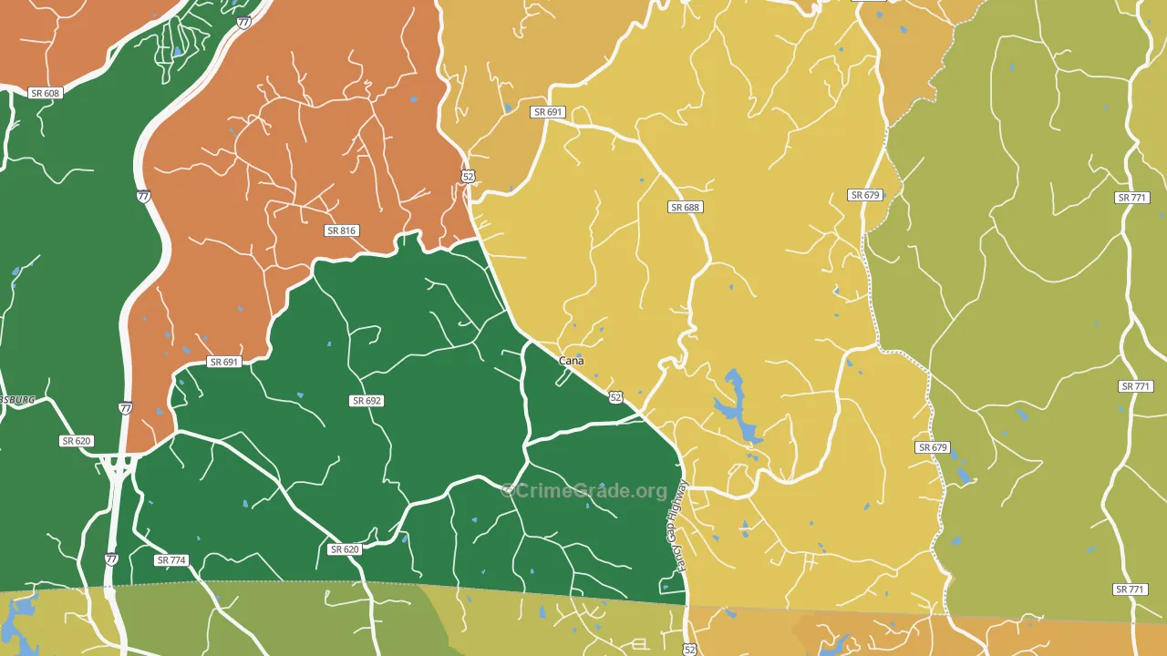 24317, VA Map of Theft Rates