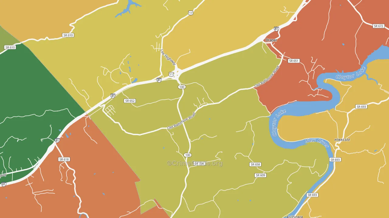 24324, VA Map of Theft Rates