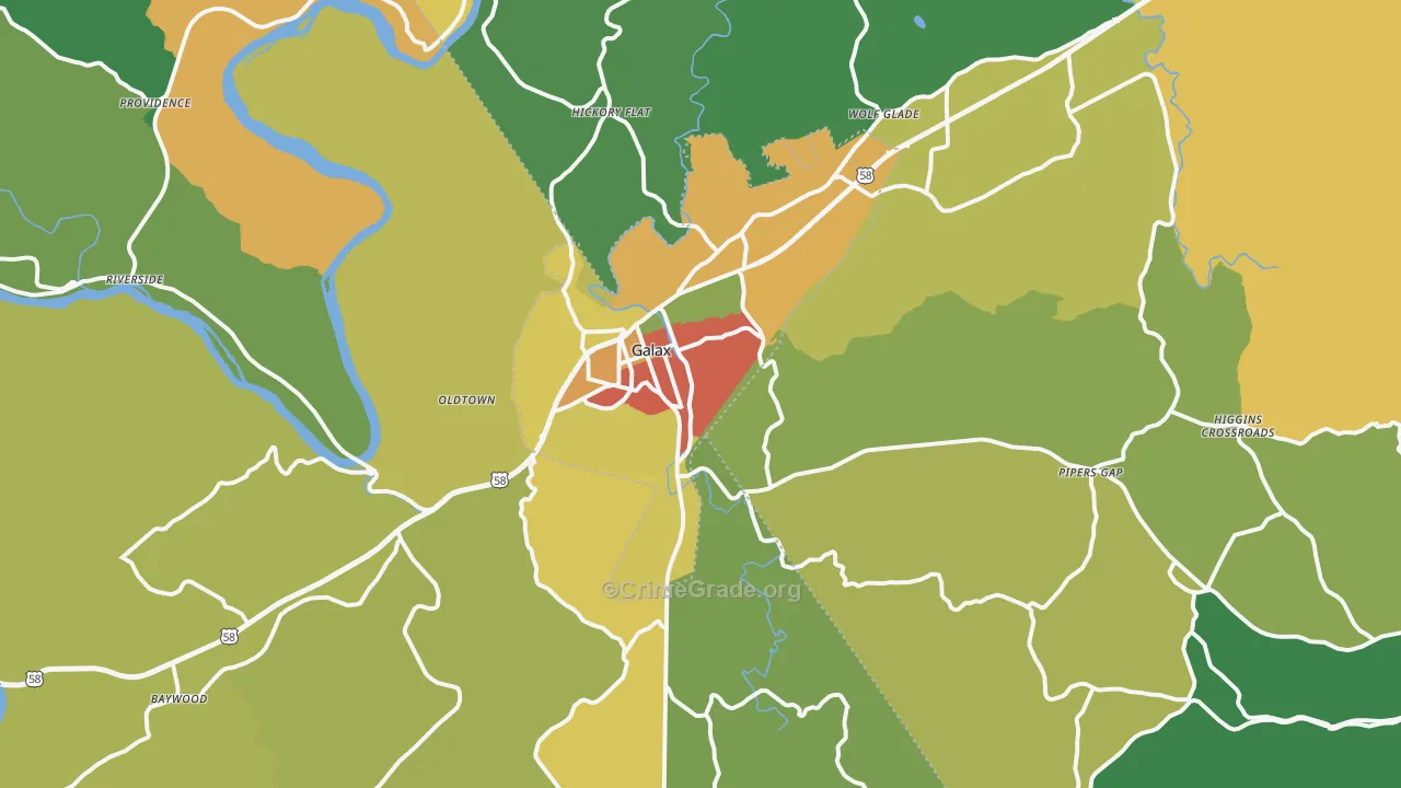 24333, VA Map of Theft Rates