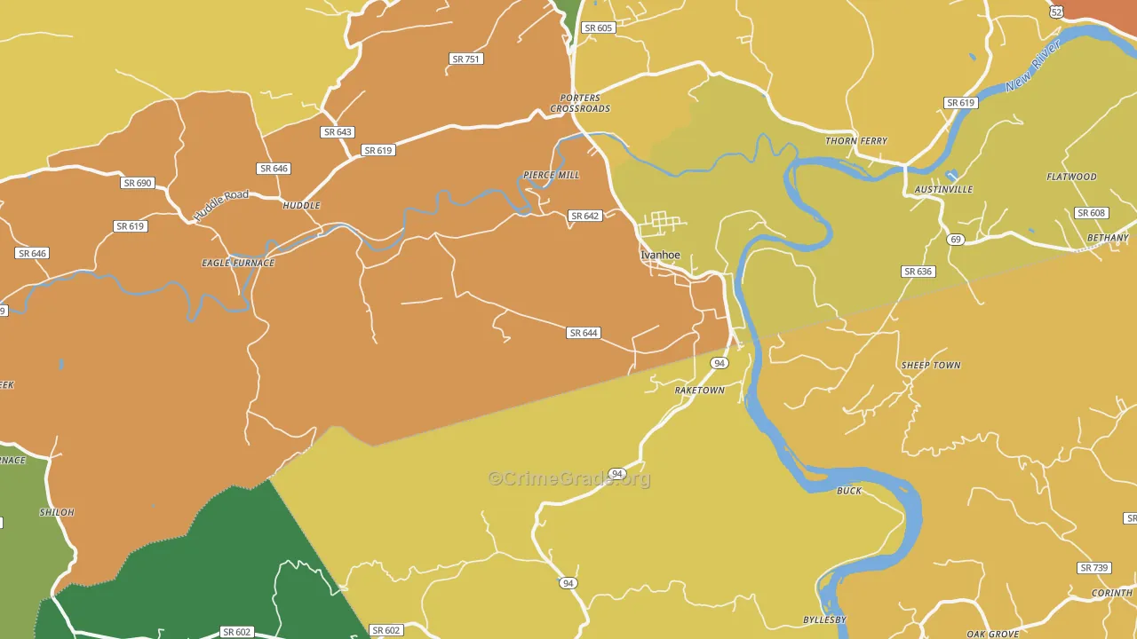 24350, VA Map of Theft Rates