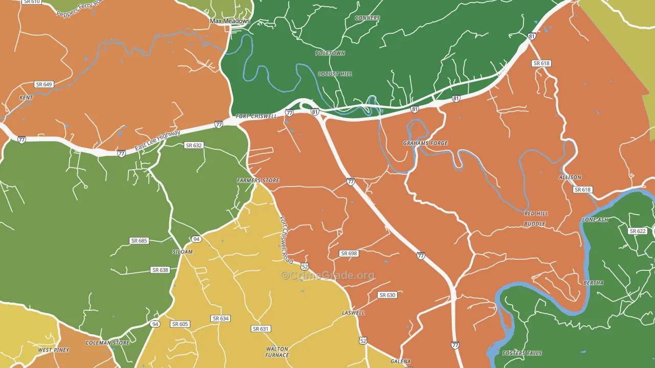 24360, VA Map of Theft Rates