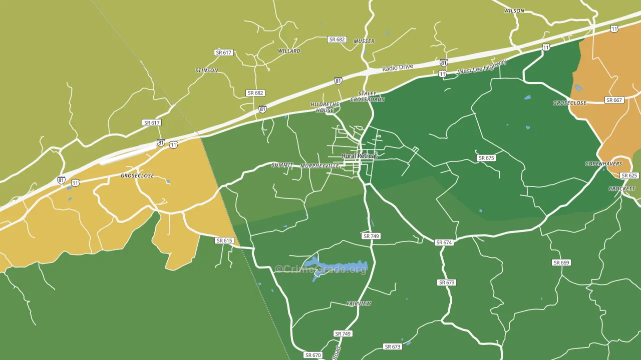 24368, VA Map of Theft Rates