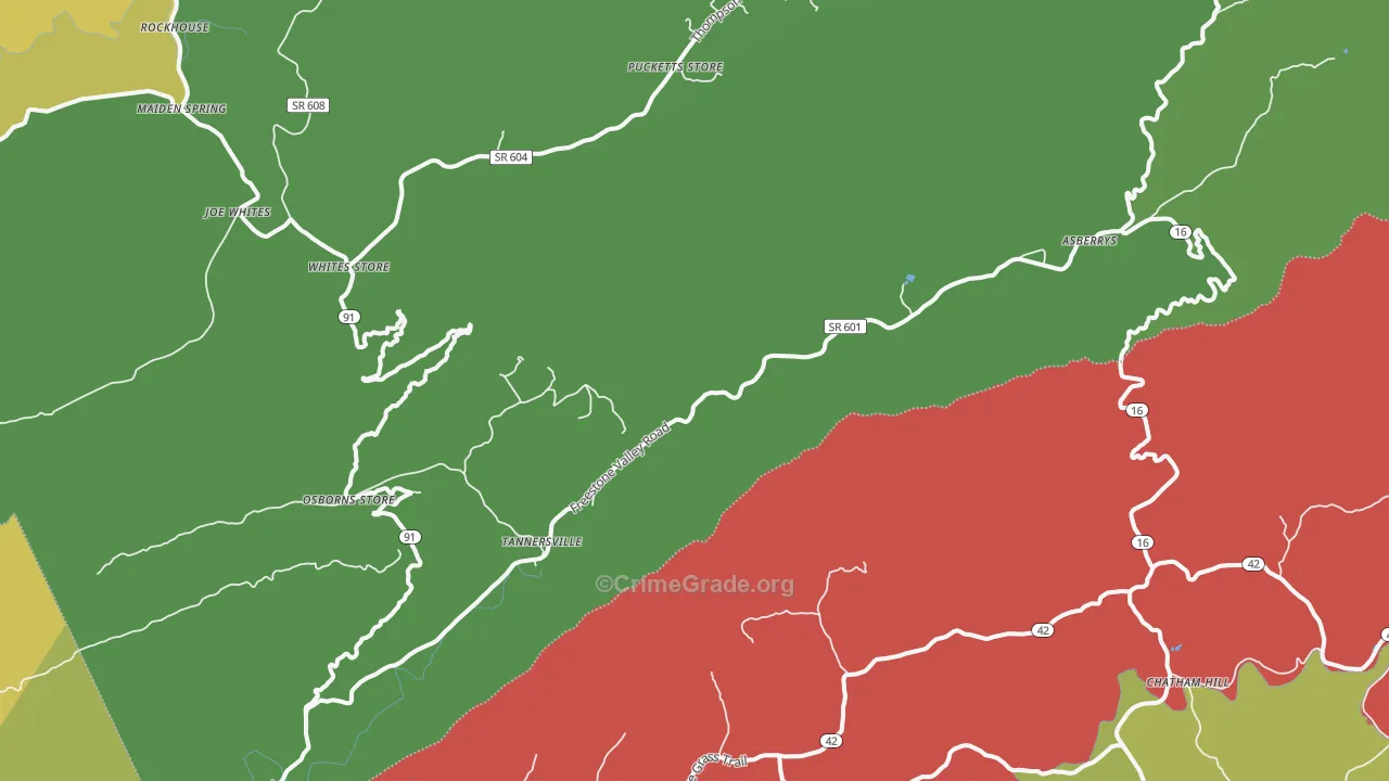 24377, VA Map of Theft Rates