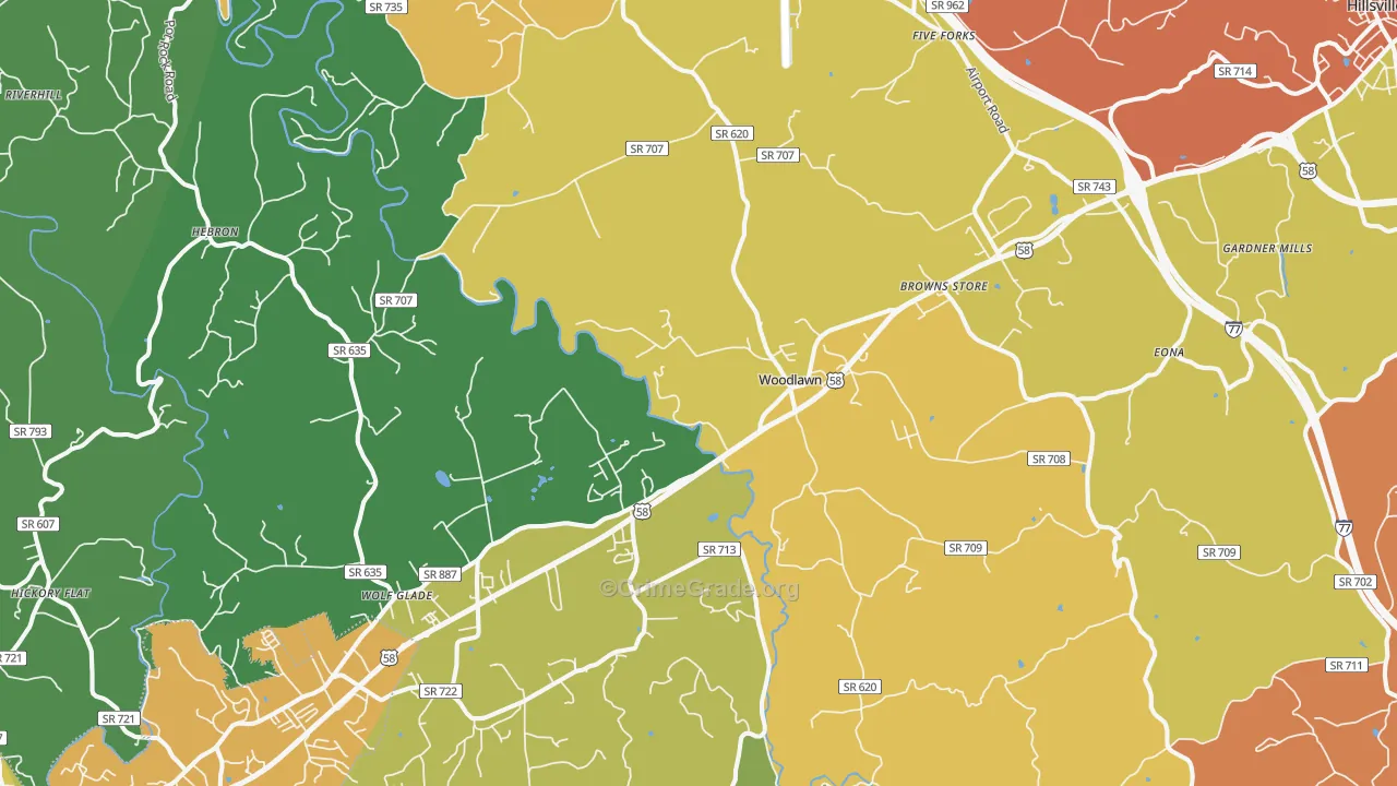 24381, VA Map of Theft Rates