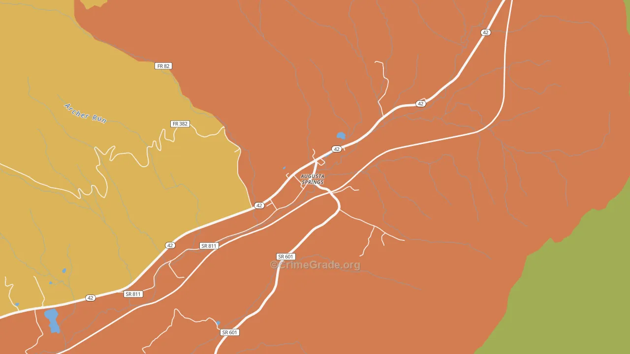 24411, VA Map of Theft Rates
