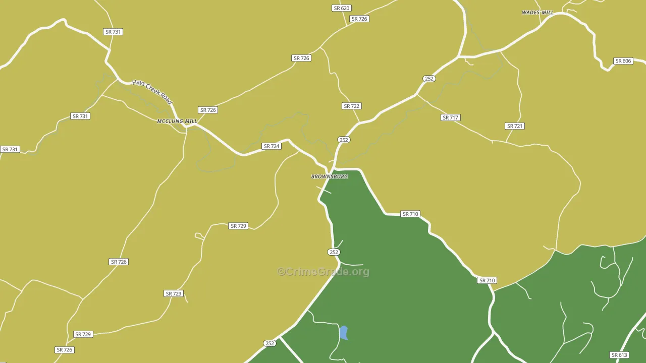 24415, VA Map of Theft Rates