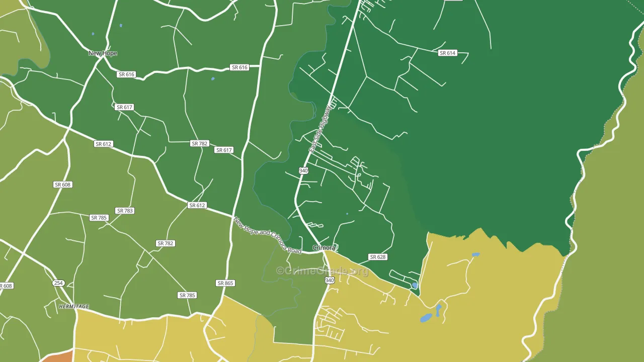 24431, VA Map of Theft Rates