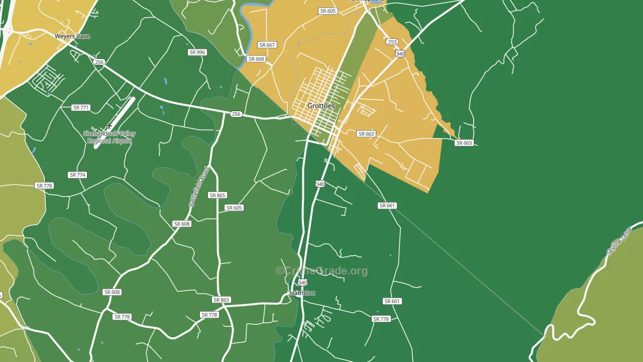24441, VA Map of Theft Rates
