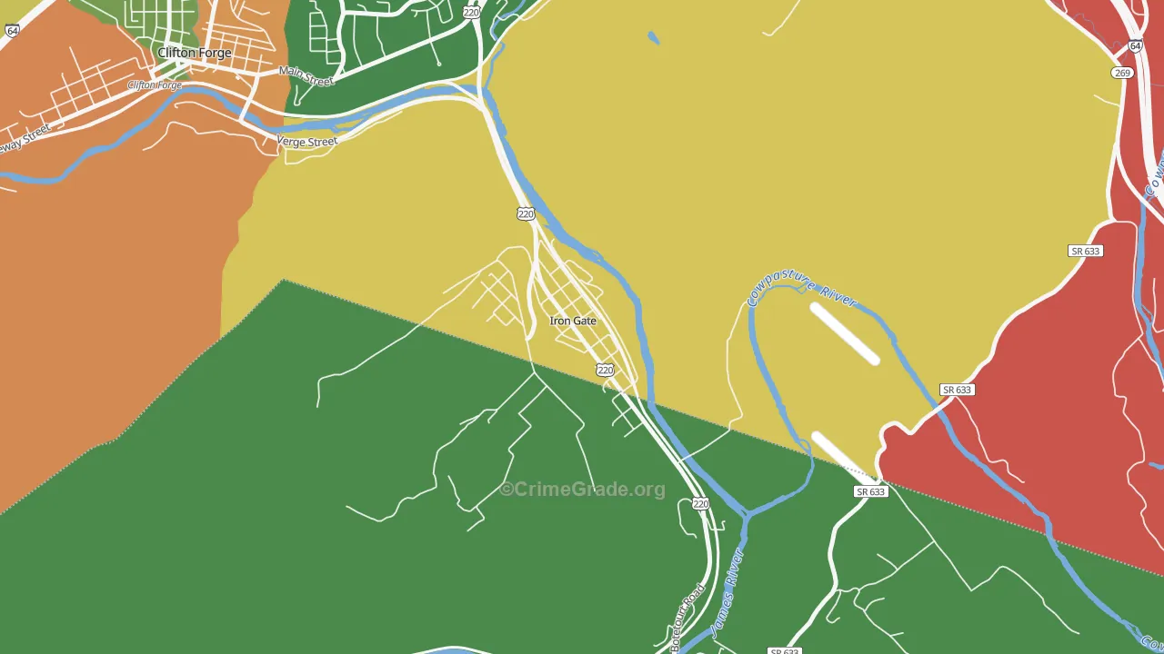 24448, VA Map of Theft Rates