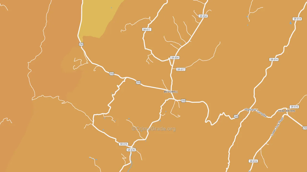 24458, VA Map of Theft Rates