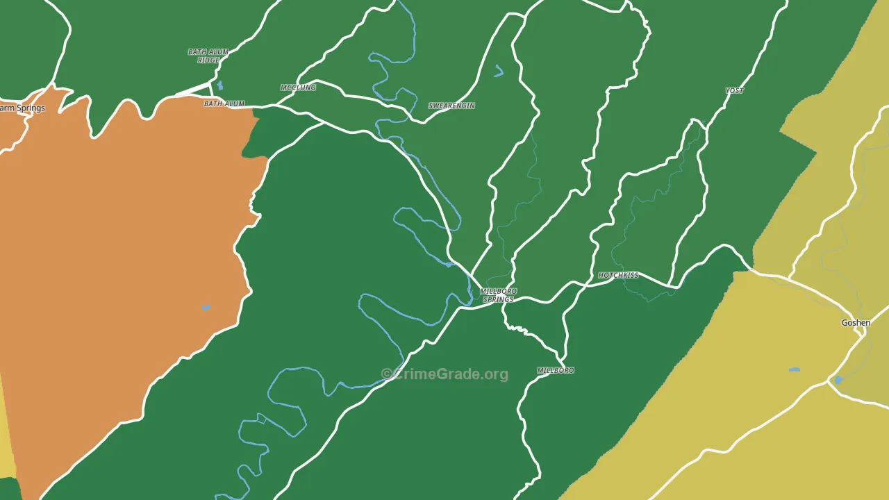 24460, VA Map of Theft Rates