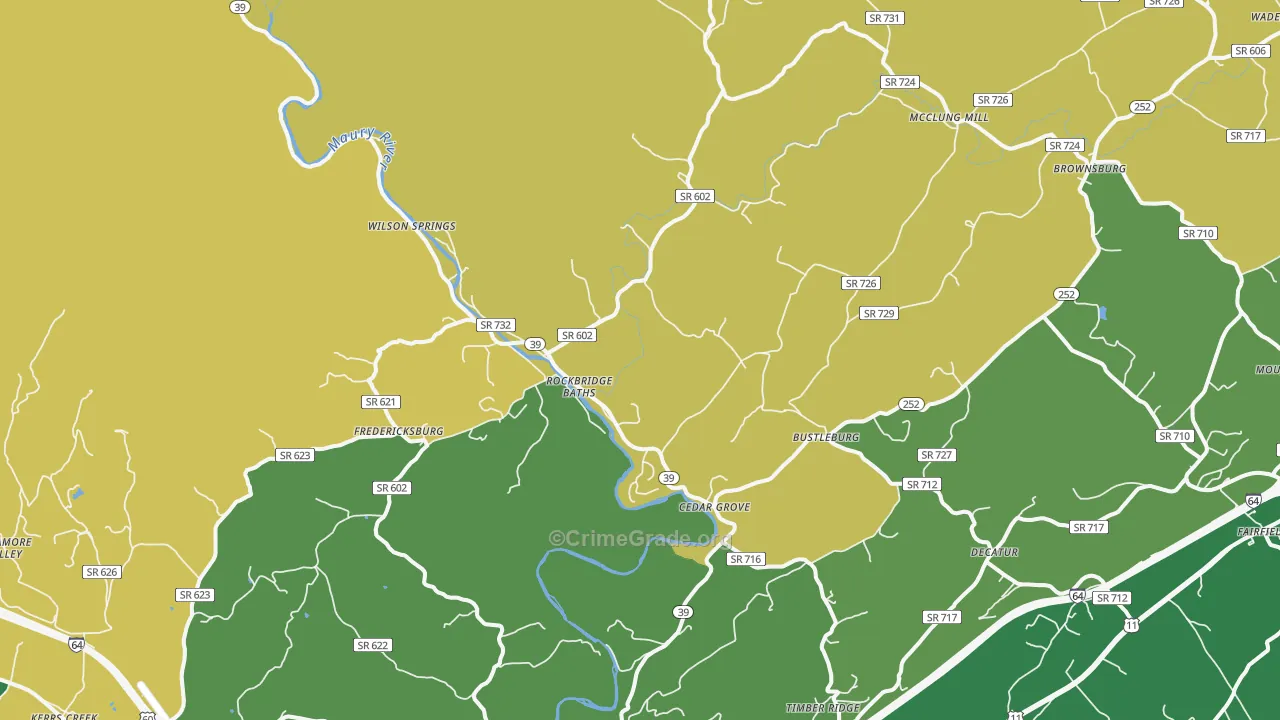 24473, VA Map of Theft Rates