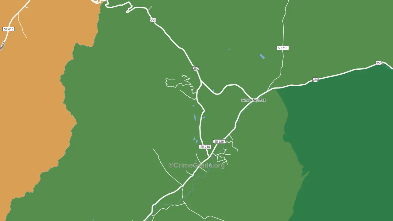 24485, VA Map of Theft Rates
