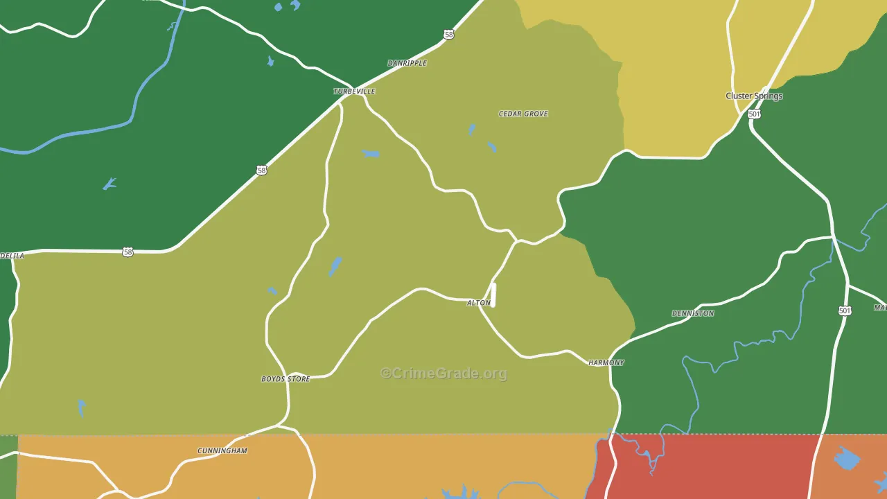 24520, VA Map of Theft Rates