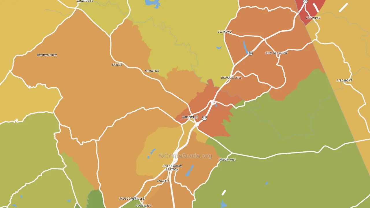 24521, VA Map of Theft Rates