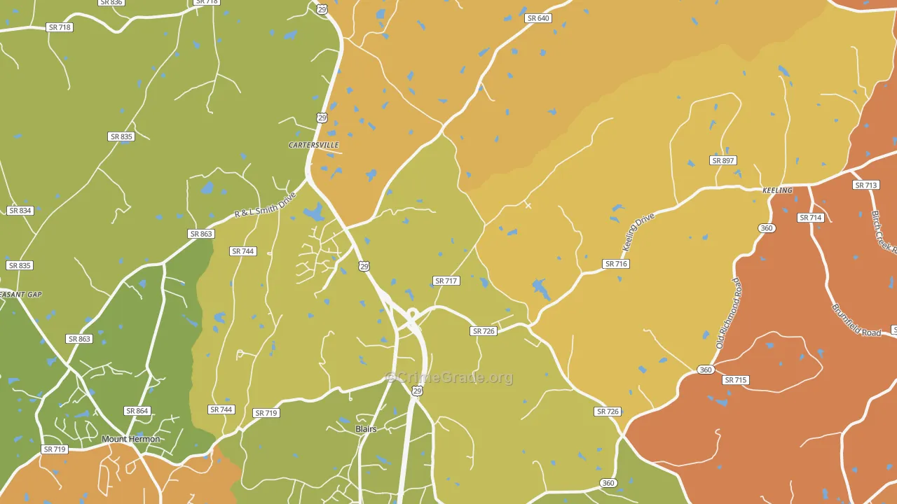 24527, VA Map of Theft Rates
