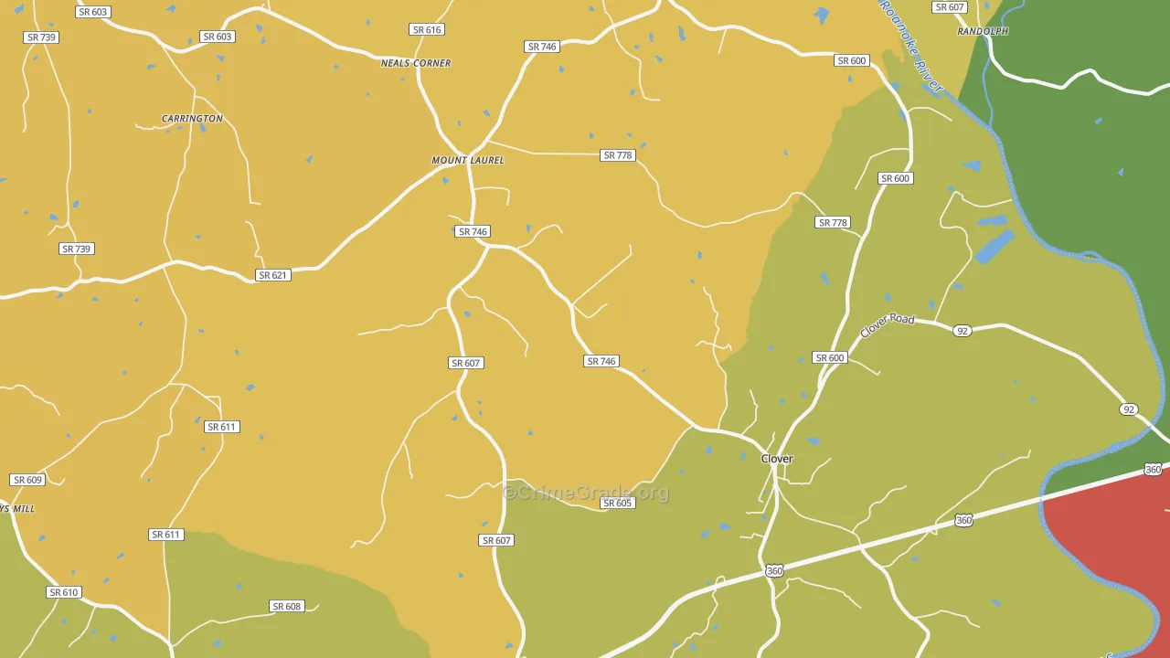 24534, VA Map of Theft Rates