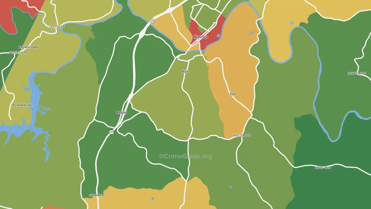 24563, VA Map of Theft Rates