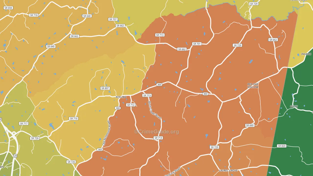24566, VA Map of Theft Rates