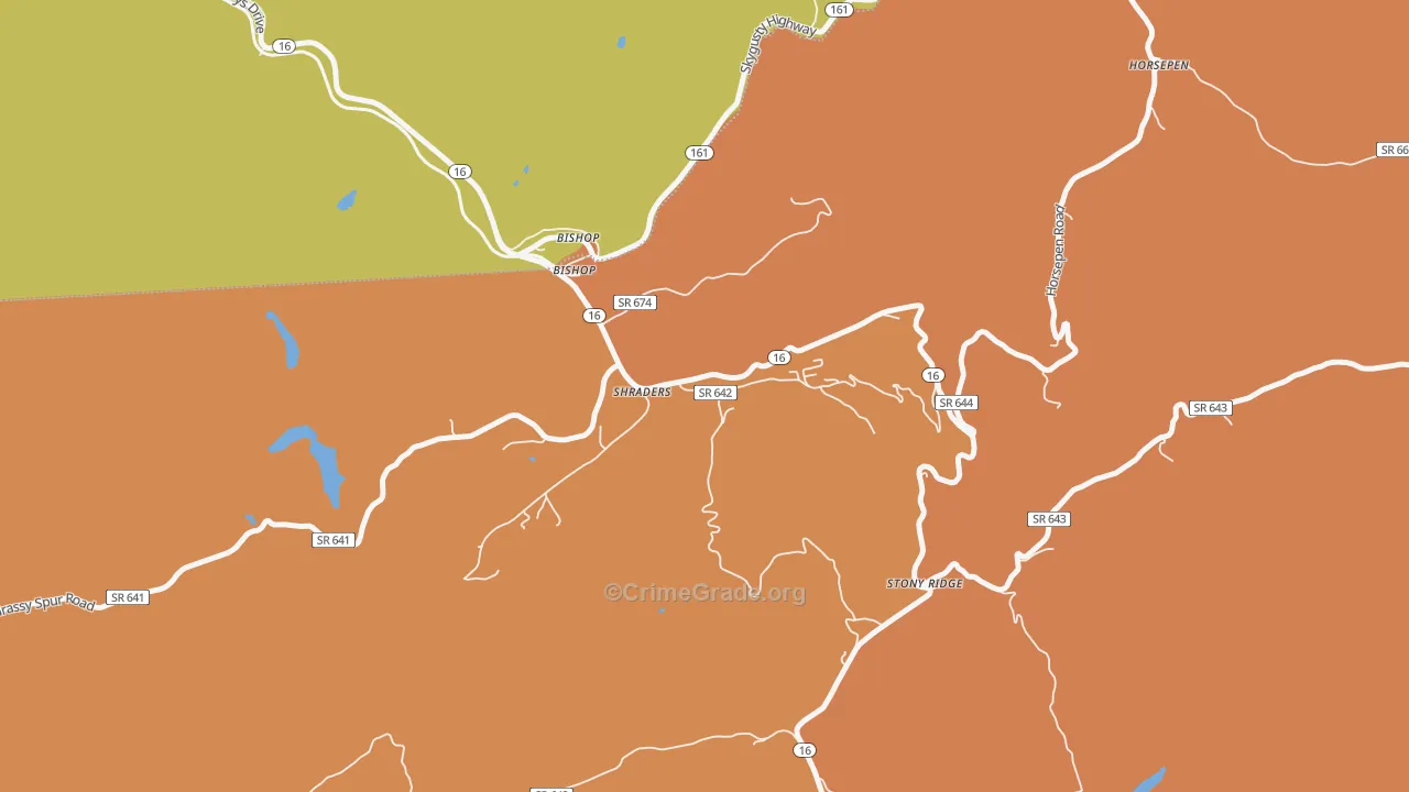 24604, VA Map of Theft Rates