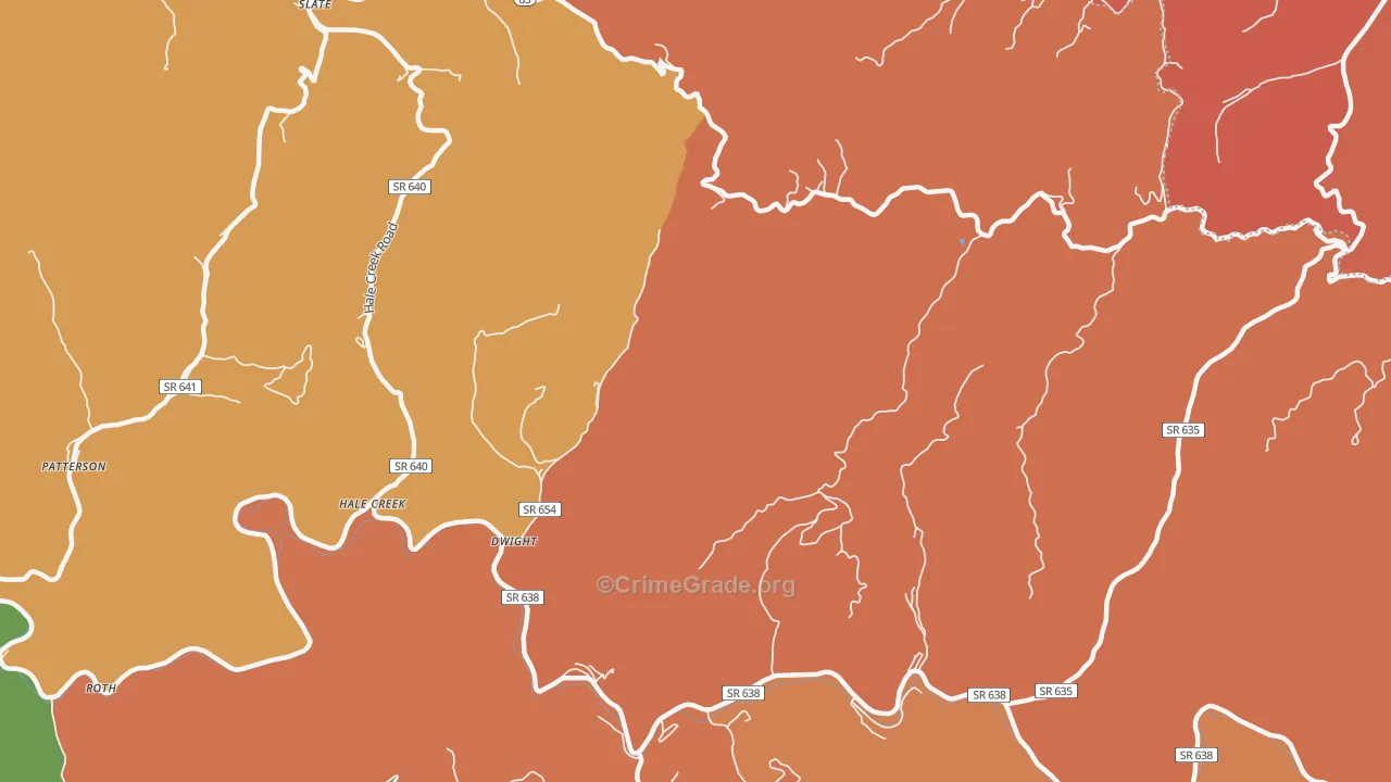 24634, VA Map of Theft Rates