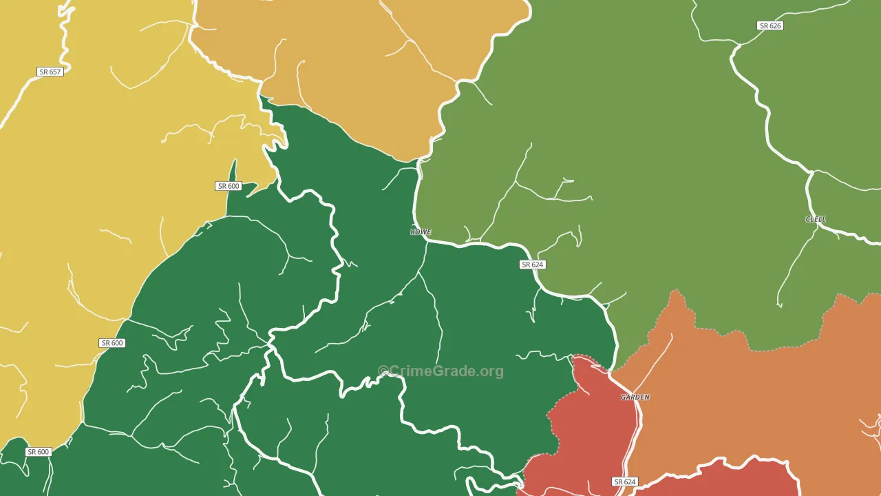 24646, VA Map of Theft Rates