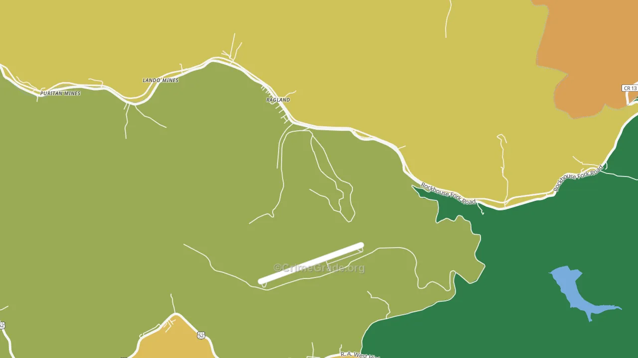 25690, WV Map of Theft Rates