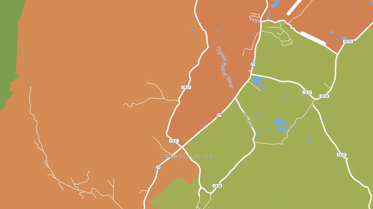 26259, WV Map of Theft Rates